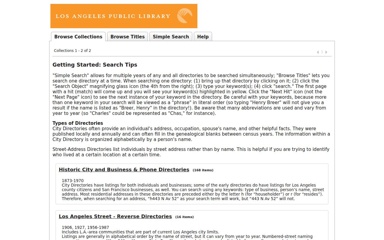 Diamond Bar city directory ResCarta reverse directory search