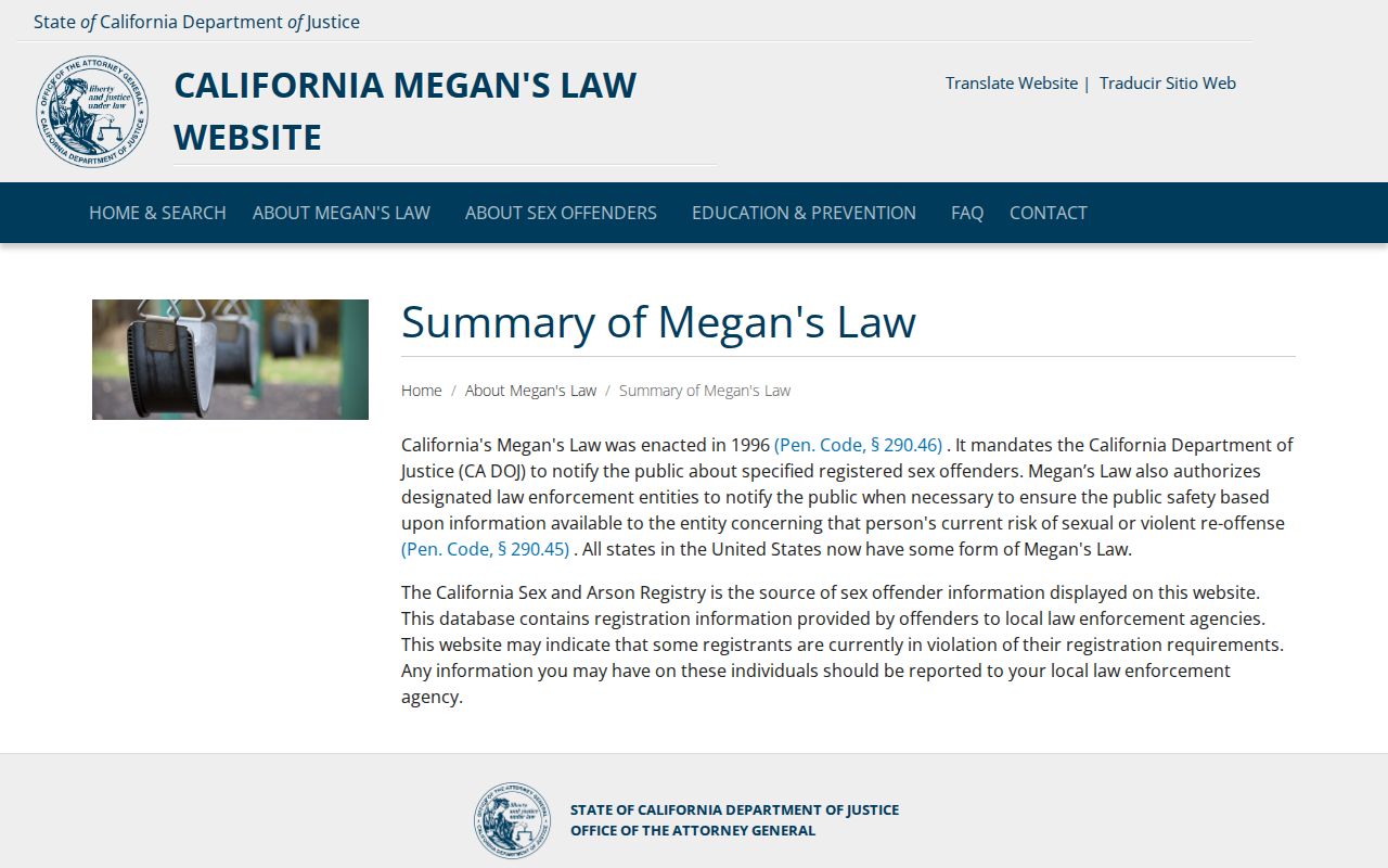 Diamond Bar neighbors California public safety registry limits